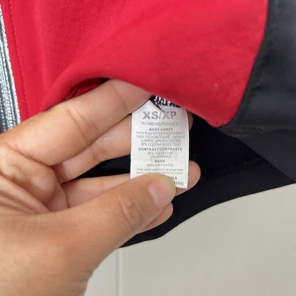 Sugoi Women's Full Zip Cycling Lightweight Jacket Red/Black Size XS - Picture 7 of 10